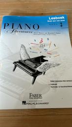 Piano adventures faber les boek deel 3, Piano, Ophalen of Verzenden, Zo goed als nieuw