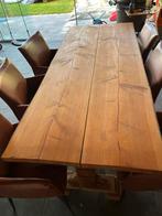 Eettafel, Huis en Inrichting, Tafels | Eettafels, Ophalen, Gebruikt, 100 tot 150 cm, 200 cm of meer