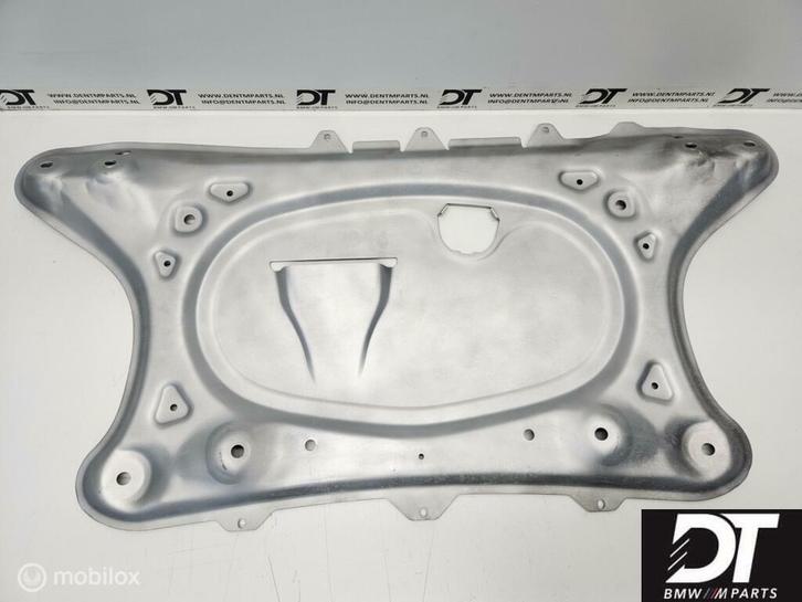 Subframe plaat afdekking BMW M3 E46 S54 3.2 51717893609, Auto-onderdelen, Ophanging en Onderstel, BMW, Gebruikt, Ophalen of Verzenden