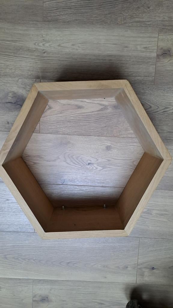 Honingraat Muurplanken - 3 Stuks, Huis en Inrichting, Woonaccessoires | Wandplanken en Boekenplanken, Ophalen, Gebruikt