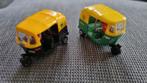 2x Centry toy, MN toy Rickshaw Taxi CNG Green, 1:18, Ophalen of Verzenden
