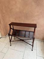 Vintage houten dressoir / LP platen kast / boekenrek – 90 cm, Ophalen, Met plank(en), Kersenhout, Gebruikt