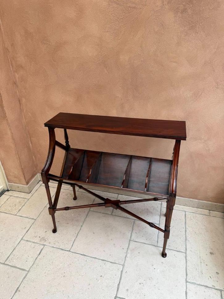 Vintage houten dressoir / LP platen kast / boekenrek – 90 cm, Huis en Inrichting, Kasten | Dressoirs, Gebruikt, 50 tot 100 cm