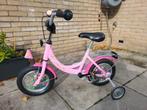 12 inch kinderfiets met zeiwielen, Fietsen en Brommers, Fietsen | Kinderfietsjes, Ophalen, Zijwieltjes, Gebruikt, Puky