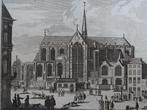 gravure De Nieuwe Kerk Amsterdam, P. van Call, 18e eeuw, Verzenden