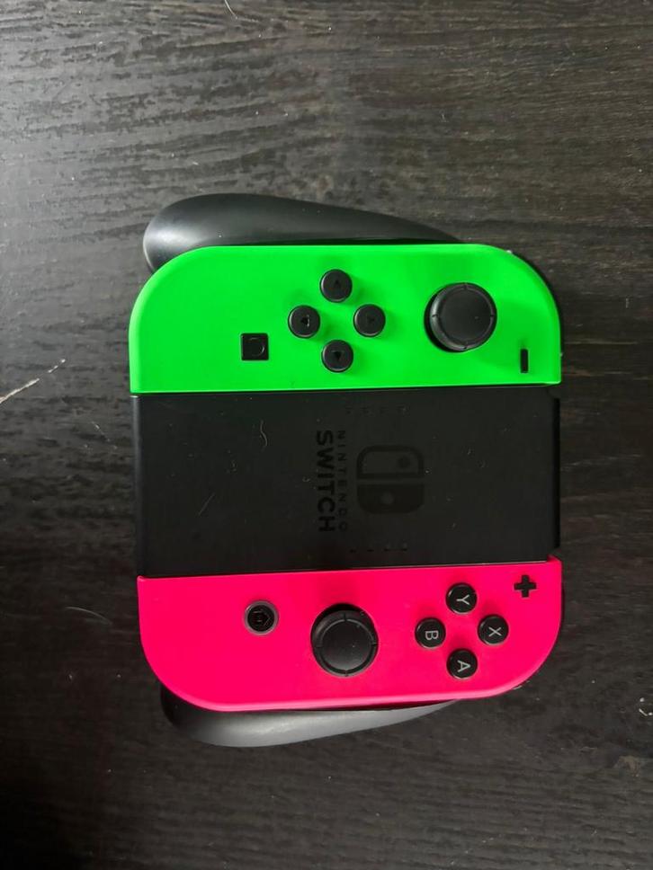 Nintendo Switch Joy-Cons - Roze & Groen - Origineel, Spelcomputers en Games, Games | Nintendo Switch, Gebruikt, Overige genres