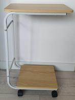 Trolley bijzettafeltje op wielen, Ophalen, Minder dan 55 cm, Zo goed als nieuw, 60 cm of meer
