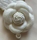Mooie witte ROZEN Broche, NIEUW! CADEAUTIP!, Verzenden, Nieuw, Wit, Accessoires
