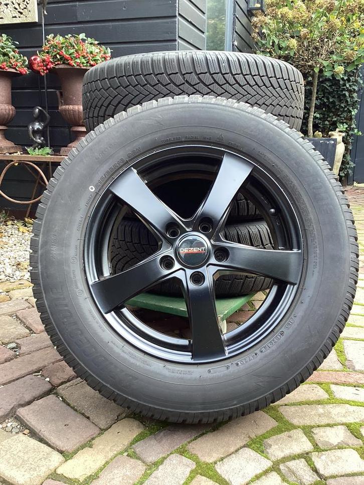16 inch Dezent velgen met winterbanden, Auto-onderdelen, Banden en Velgen, Banden en Velgen, Winterbanden, 16 inch, 215 mm, Personenwagen