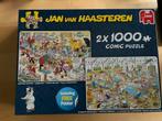 Jan van Haasteren - 2x 1000, Hobby en Vrije tijd, Denksport en Puzzels, Ophalen, Zo goed als nieuw