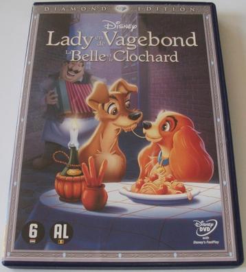 Dvd *** LADY EN DE VAGEBOND *** Walt Disney Gouden Rugnr 15 beschikbaar voor biedingen