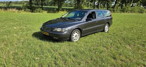 Volvo V70 2.4 T 200PK AUT 2000 Grijs, Auto's, Volvo, Particulier, V70, ABS, Airbags, Airconditioning, Bluetooth, Boordcomputer