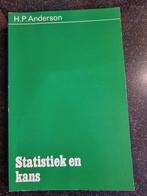 Statistiek en Kans - H.P. Anderson, Gelezen, Ophalen of Verzenden, MBO, H.P. Anderson