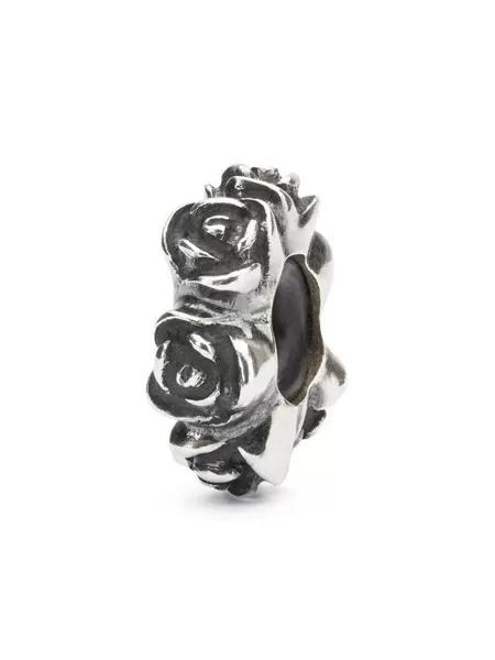 Trollbeads zilveren rozen stopper TAGBE-20186, Sieraden, Tassen en Uiterlijk, Bedels, Nieuw, Trollbeads, Zilver, 1 bedel, Ophalen of Verzenden