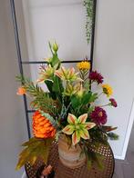 Prachtig Zijden Bloemstuk - Tijdloos Elegant, Ophalen of Verzenden