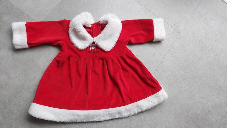Kerstjurkje baby maat 68/74, Kinderen en Baby's, Babykleding | Maat 68, Zo goed als nieuw, Meisje, Jurkje of Rokje, Ophalen of Verzenden