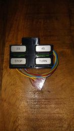 Platenspeler Onderdeel - Bedieningspaneel, Ophalen of Verzenden, Gebruikt, Platenspeler, Overige merken