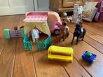 Paarden Speelset met Trailer, Kinderen en Baby's, Speelgoed | Overig, Ophalen of Verzenden, Gebruikt, Jongen of Meisje