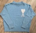 Gebreide Blauwe Trui AMI - Maat S, Blauw, Ophalen of Verzenden, Zo goed als nieuw, Ami