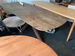 Massief Mango Houten Tafel 240x100 - Matrix Poot, Ophalen, 100 tot 150 cm, Vijf personen of meer, Rechthoekig