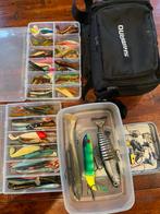 Te koop Rapala, Salmo, Abu, 20 x kunstaas, met shimano tas, Ophalen of Verzenden, Zo goed als nieuw, Overige typen