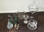 Divers glas - snoepjespot - ijsemmer - confiture schaaltje, Antiek en Kunst, Antiek | Glas en Kristal, Ophalen of Verzenden