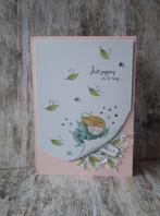 kaart Stampin' Up! just popping in to say hi, elfje, Ophalen of Verzenden, Nieuw