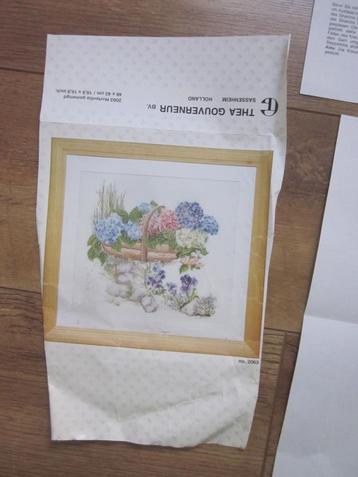 The Gouverneur nr.2063 origineel telpatroon mand Hortensias beschikbaar voor biedingen