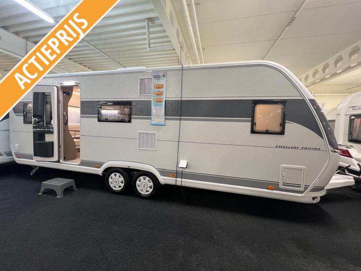 Hobby 650 UMFe Excellent Edition MEGA KORTING!! € 4, Caravans en Kamperen, Caravans, Bedrijf, tot en met 5, 1500 - 2000 kg, Treinzit