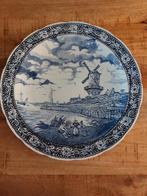 Wandbord Delfst blauw, Antiek en Kunst, Ophalen