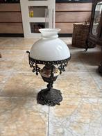 Antieke petroleumlamp, Ophalen