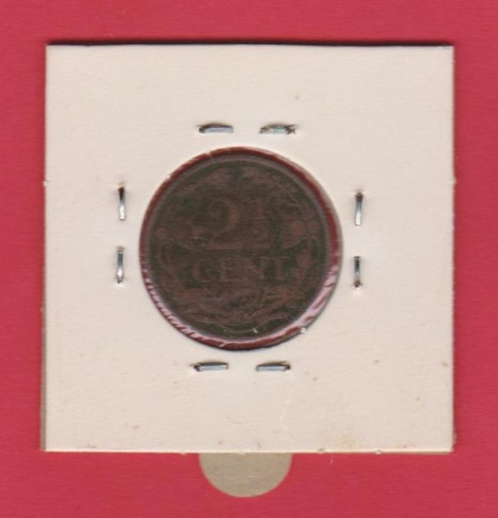 2½ cent 1913 Wilhelmina, Postzegels en Munten, Munten | Nederland, Overige waardes, Vóór koninkrijk, Ophalen of Verzenden