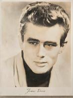 James Dean foto copy erg gaaf collectersitem 18x24 cm(1953), Ophalen, Zo goed als nieuw, Tv, Foto of Kaart