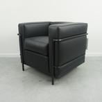 Cassina LC2 Le Corbusier Fauteuil Design fauteuil Zwart