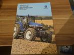 New holland serie 70 Tractoren folder, Verzenden, Zo goed als nieuw, Folder