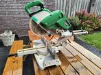 Hitachi afkortzaag, Doe-het-zelf en Verbouw, Gereedschap | Zaagmachines, Ophalen of Verzenden, Zo goed als nieuw, Afkortzaag, 30 tot 70 mm