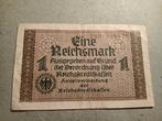 Een Reichsmark Duitsland 1940-1945, Verzamelen, Militaria | Tweede Wereldoorlog, Ophalen of Verzenden, Duitsland