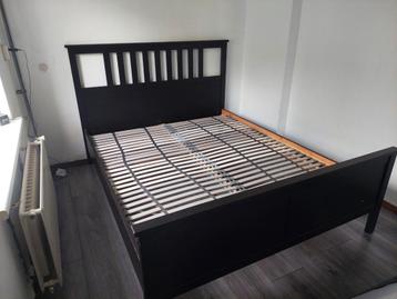 Ikea Bedframe 160x200 + Lattenbodems - afbeelding 3
