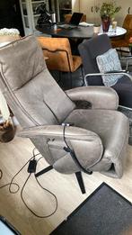 Hukla relax fauteuil, Huis en Inrichting, Fauteuils, Ophalen, Minder dan 75 cm, Leer, Zo goed als nieuw