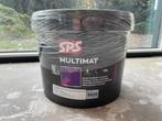 Muurverf SPS; meerdere!! potten Multimat en Wall Primer Plus, Nieuw, Verf, Wit, 10 tot 15 liter