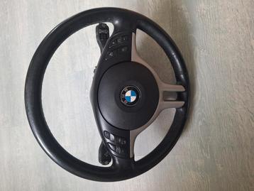 X5 bmw E53 Lederen Sportstuur met airbag en bediening  beschikbaar voor biedingen