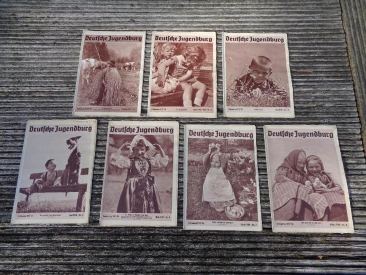 WO 2 magazines D. Jugendburg , 1938, Verzamelen, Militaria | Tweede Wereldoorlog, Overige soorten, Boek of Tijdschrift, Duitsland