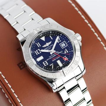 Breitling Avenger II GMT 43 (Zeer goed/ 2018) beschikbaar voor biedingen