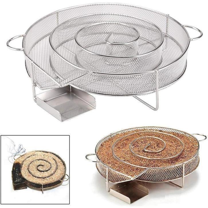 Koudrookgenerator koud roken rook spiraal, Tuin en Terras, Barbecue-accessoires, Nieuw, Verzenden