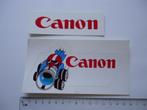 sticker Canon camera race f1 formule 1 retro, Verzamelen, Verzenden