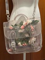 Transparante Schoudertas, Sieraden, Tassen en Uiterlijk, Tassen | Damestassen, Ophalen of Verzenden, Gebruikt, Wit, Schoudertasje