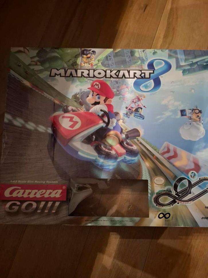 Carrera Mario Kart Racebaan en 2 Sets Carrera GO!, Kinderen en Baby's, Speelgoed | Racebanen, Zo goed als nieuw, Racebaan, Elektrisch