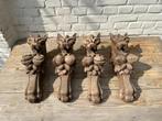 4 antieke Chinese ornamenten, Verzenden