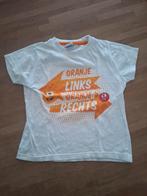 Leuk t-shirt, snolle bollekes, koningsdag,oranje maat 98-104, Ophalen of Verzenden, Gebruikt, Shirt of Longsleeve