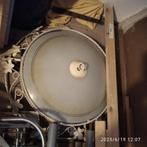 Jaren zeventig/ tachtig lamp, Ophalen, Zo goed als nieuw, Glas, Orginele jaren  70/ 80 lamp